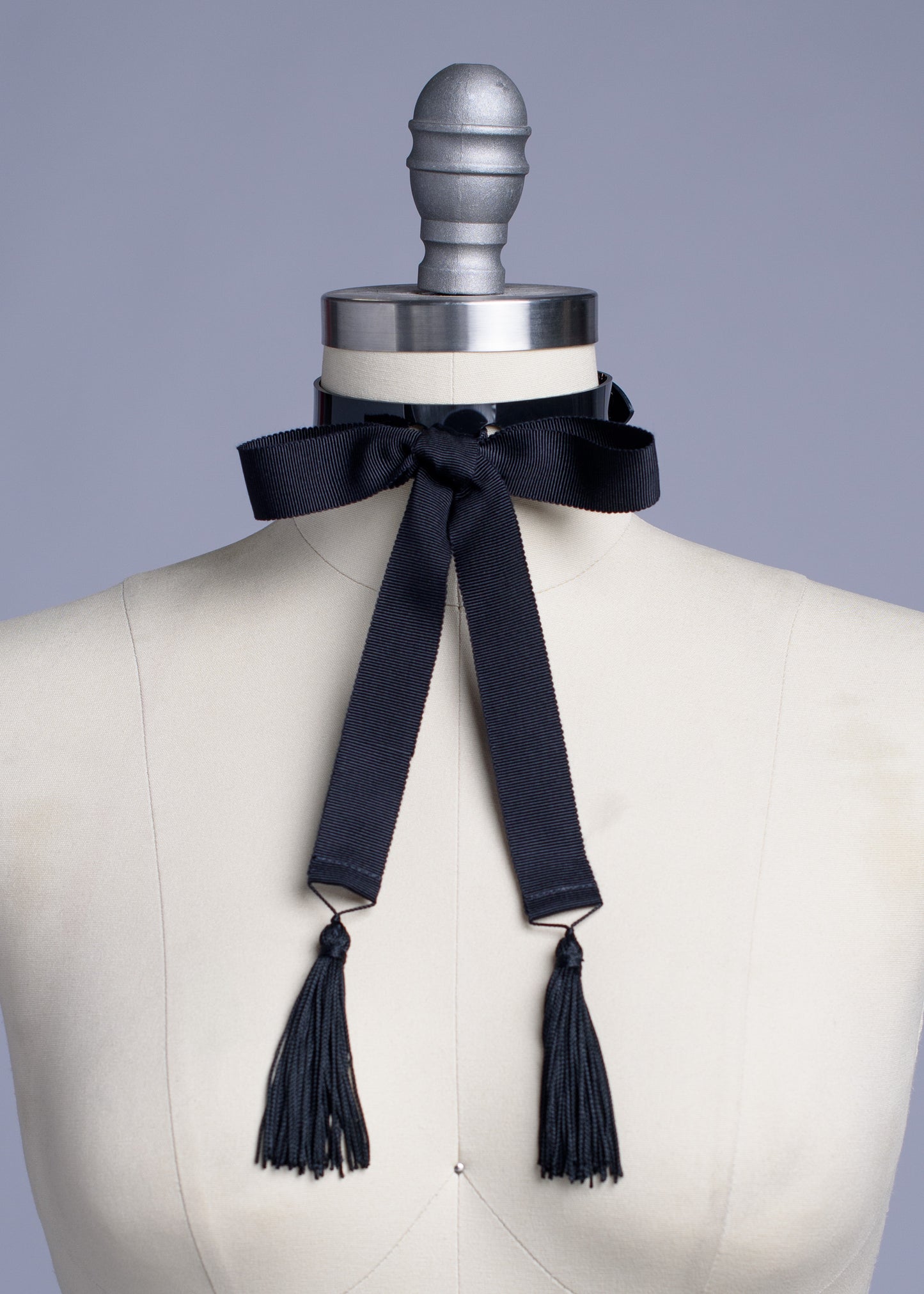 Nadia Ribbon Tassel Choker
