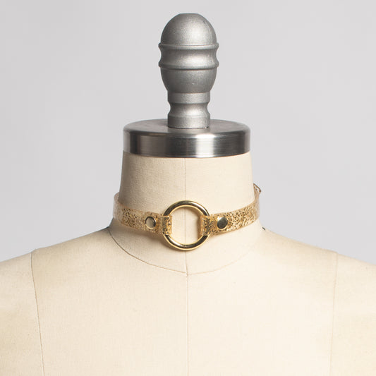 Glitter Mini Oh Choker Collar