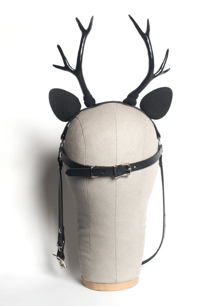 Deer Antlers Harness Headpiece