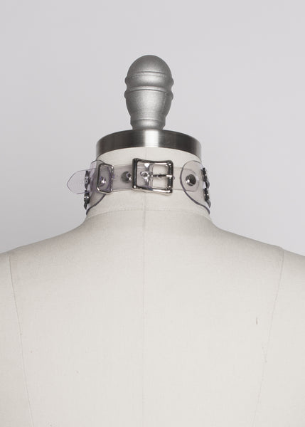 Parallel Lines Choker Collar