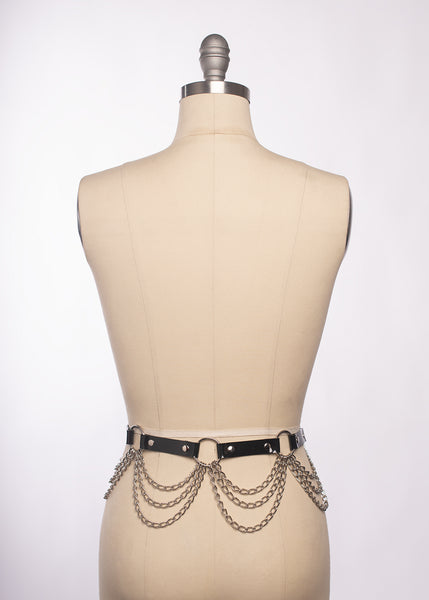 Draped Chain Belt