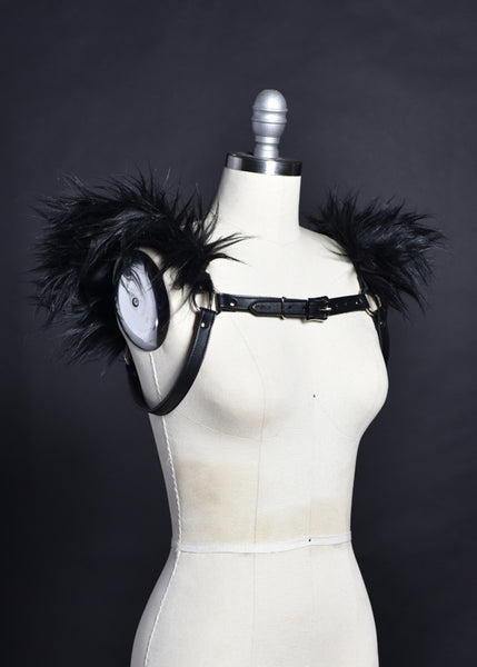 Freyja Fur Shoulder Harness