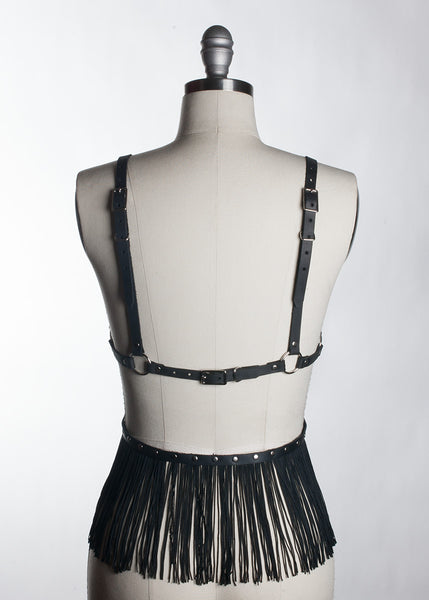 Fringe Cage Bra Harness