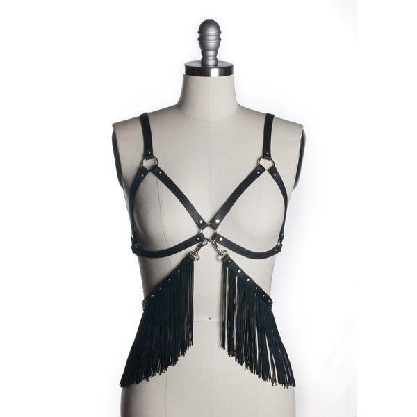 Fringe Cage Bra Harness