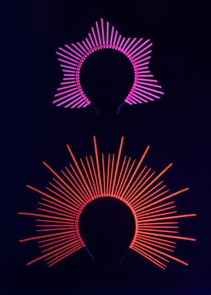 Neon Mary Halo Crown Headpiece