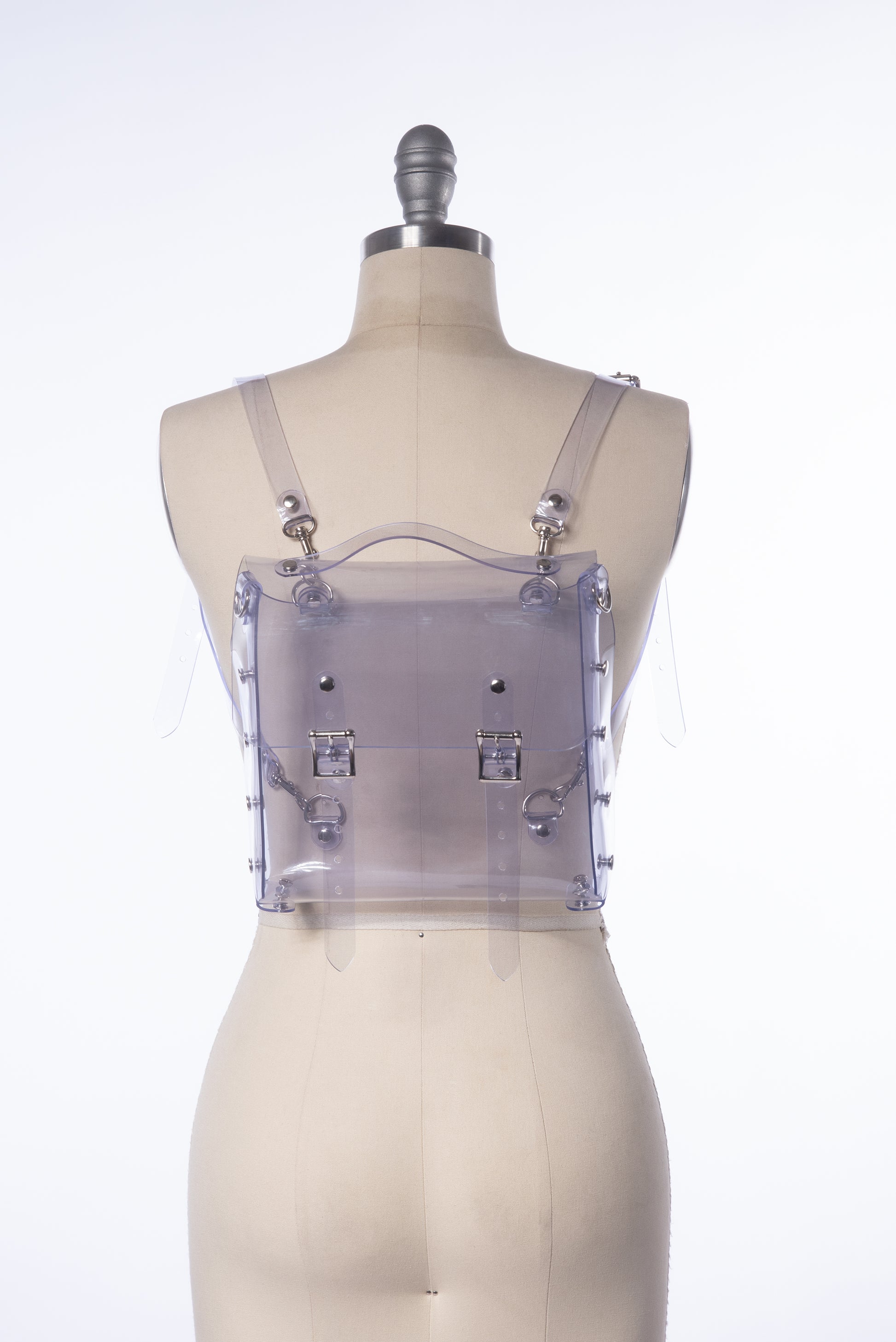 clear 2 mini backpack Apatico - Clear Harness Mini Backpack Bag