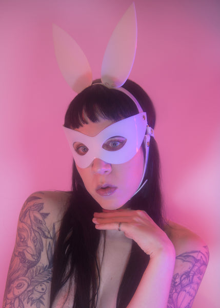 Harness Bunny Ears Mask Headpiece