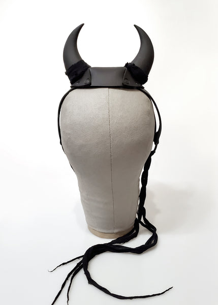 Devil Horns Harness Fascinator