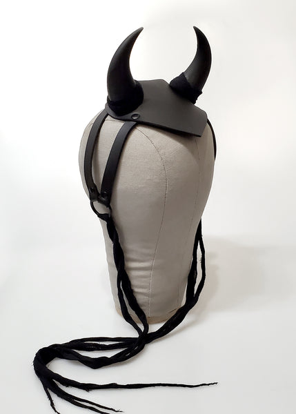 Devil Horns Harness Fascinator