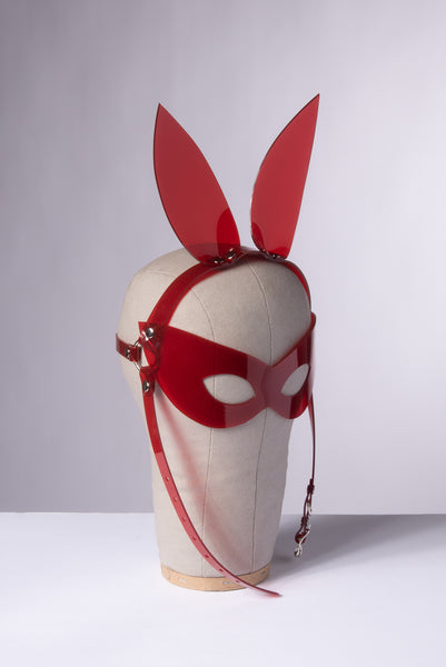 Harness Bunny Ears Mask Headpiece