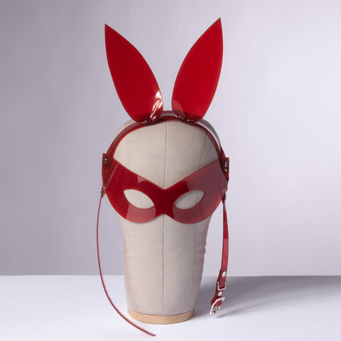 Harness Bunny Ears Mask Headpiece