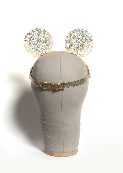 Glitter Harness Mouse Ears Headpiece
