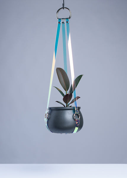 Harness Plant Hanger - Blue Iridescent