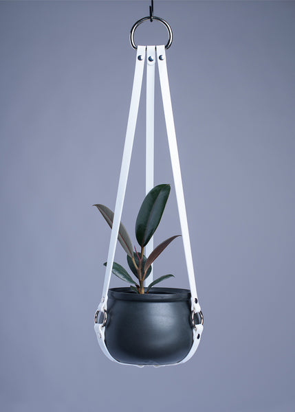 Harness Plant Hanger - White PVC