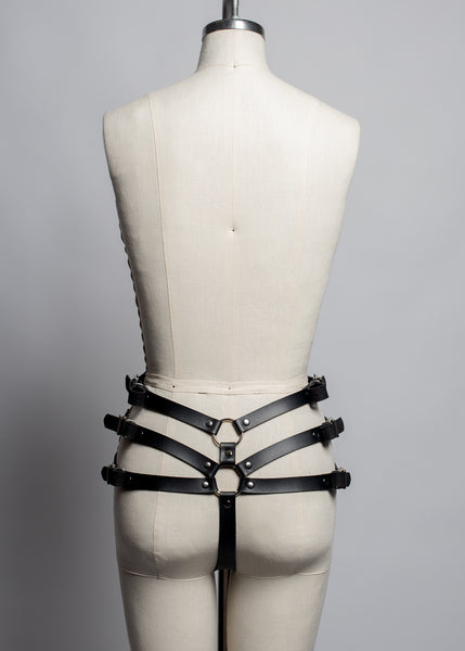 Triple Strap Harness Thong
