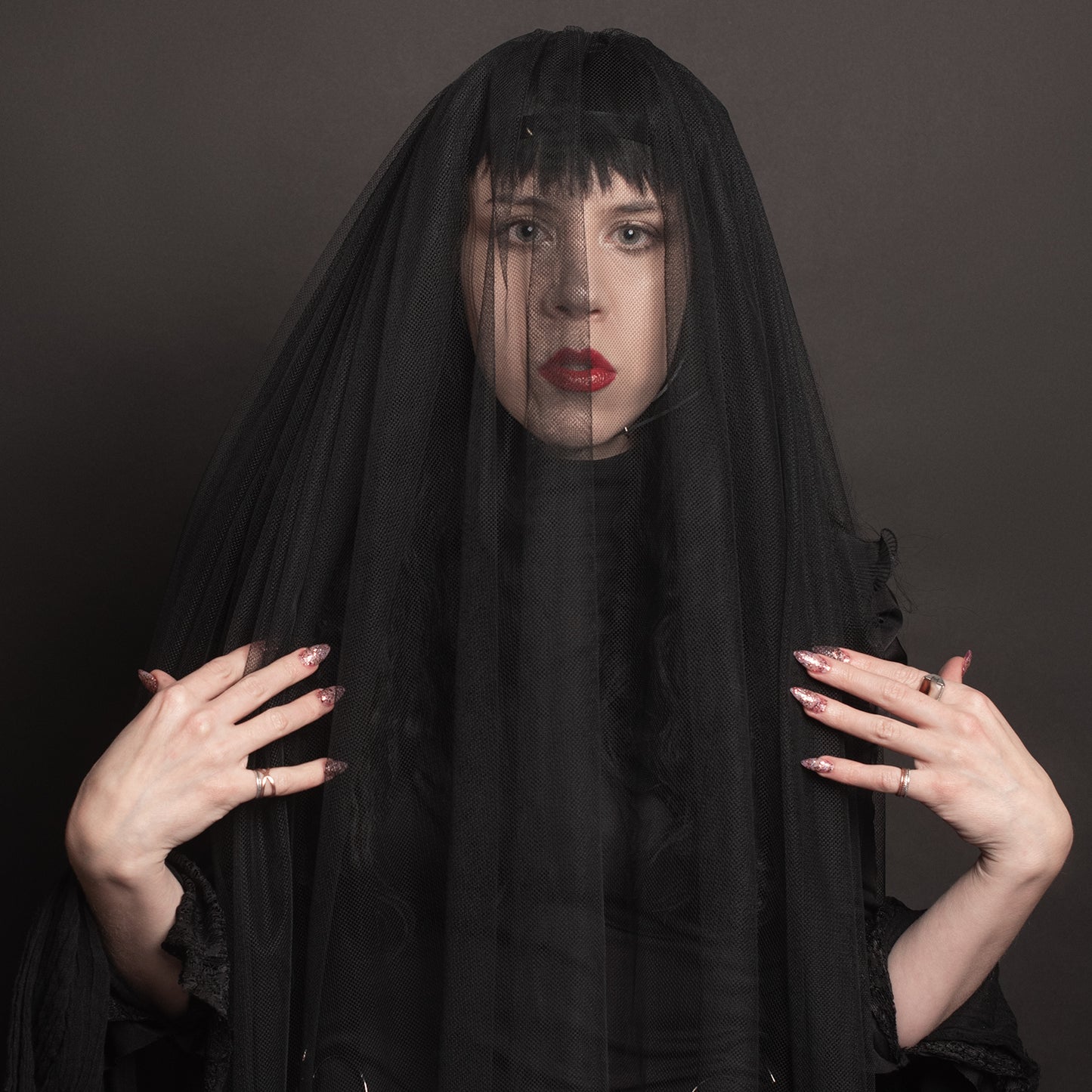 Harness Veil Headpiece