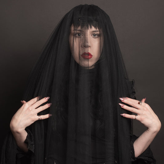 Harness Veil Headpiece