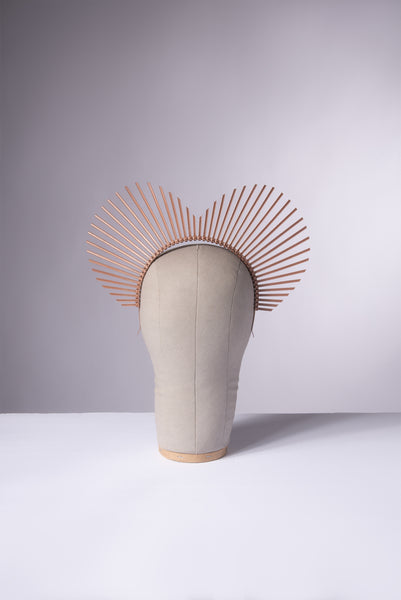Heart Shaped Halo Crown Headpiece