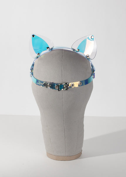 Holographic Cat Ears Headpiece