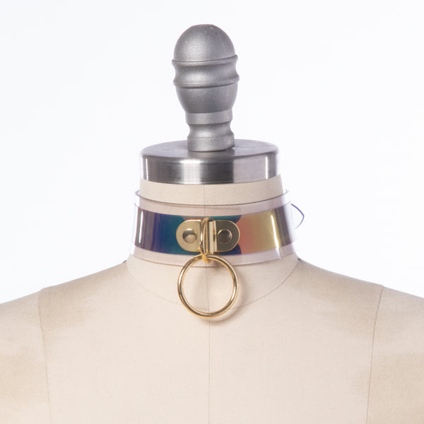 Nevermind Holographic Choker Collar