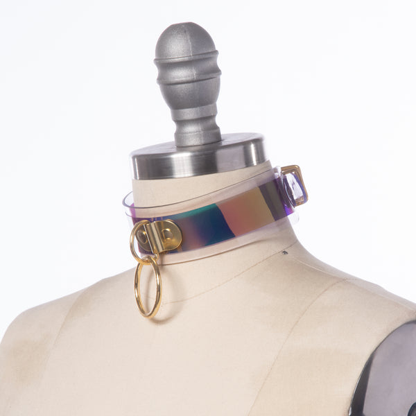 Nevermind Holographic Choker Collar