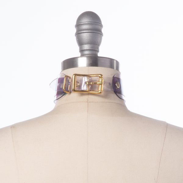 Nevermind Holographic Choker Collar