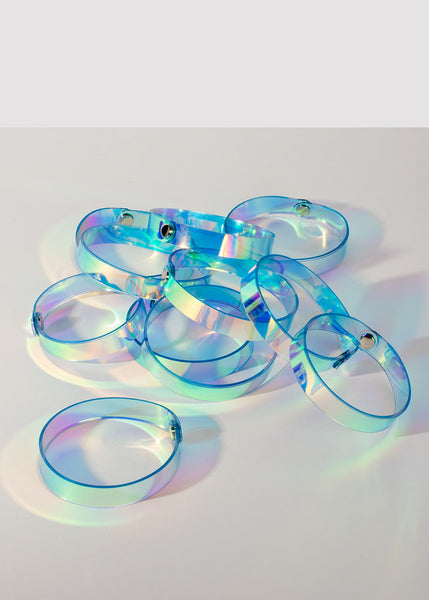 Holographic Bangle Bracelet