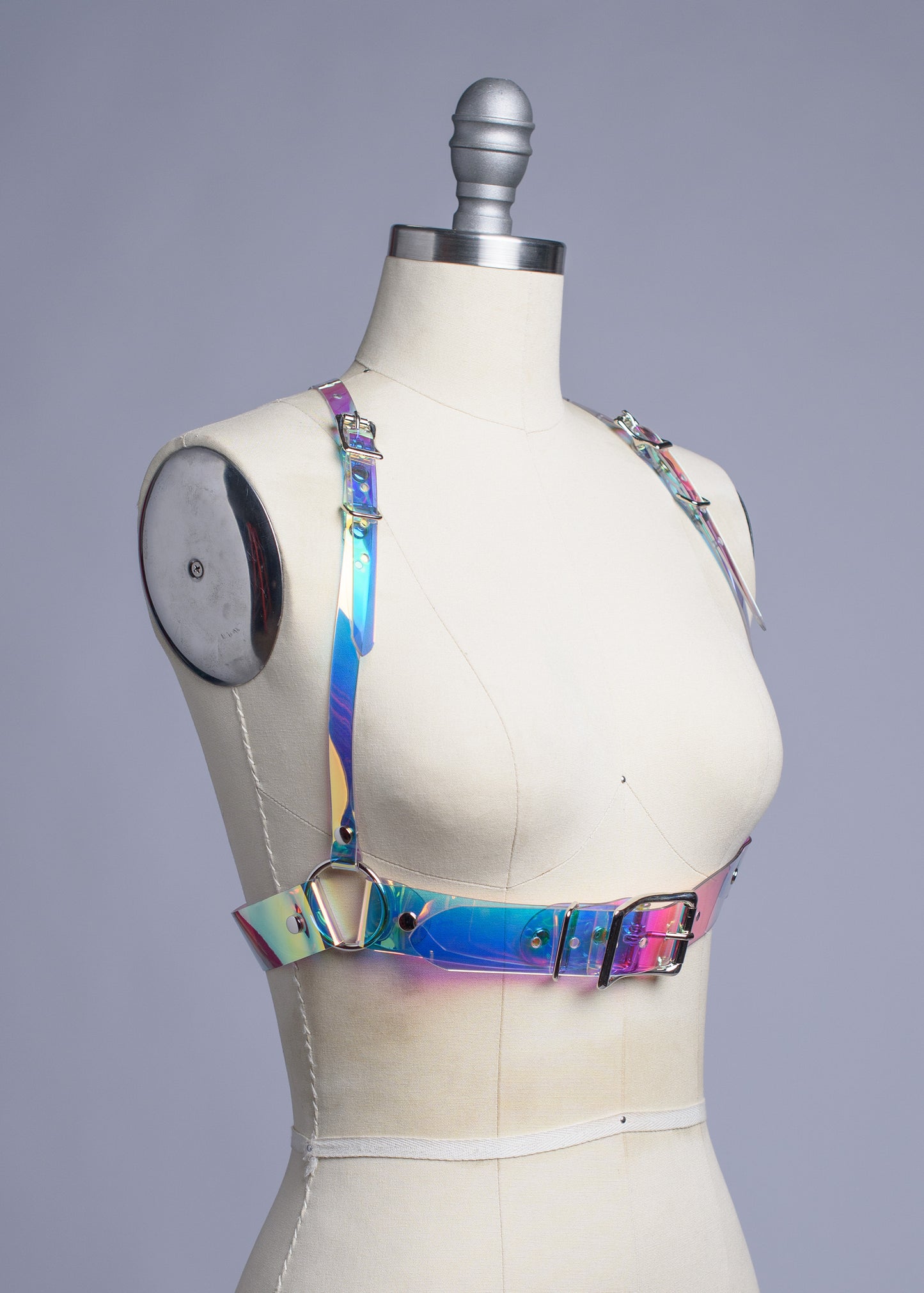 Holographic Underbust Harness