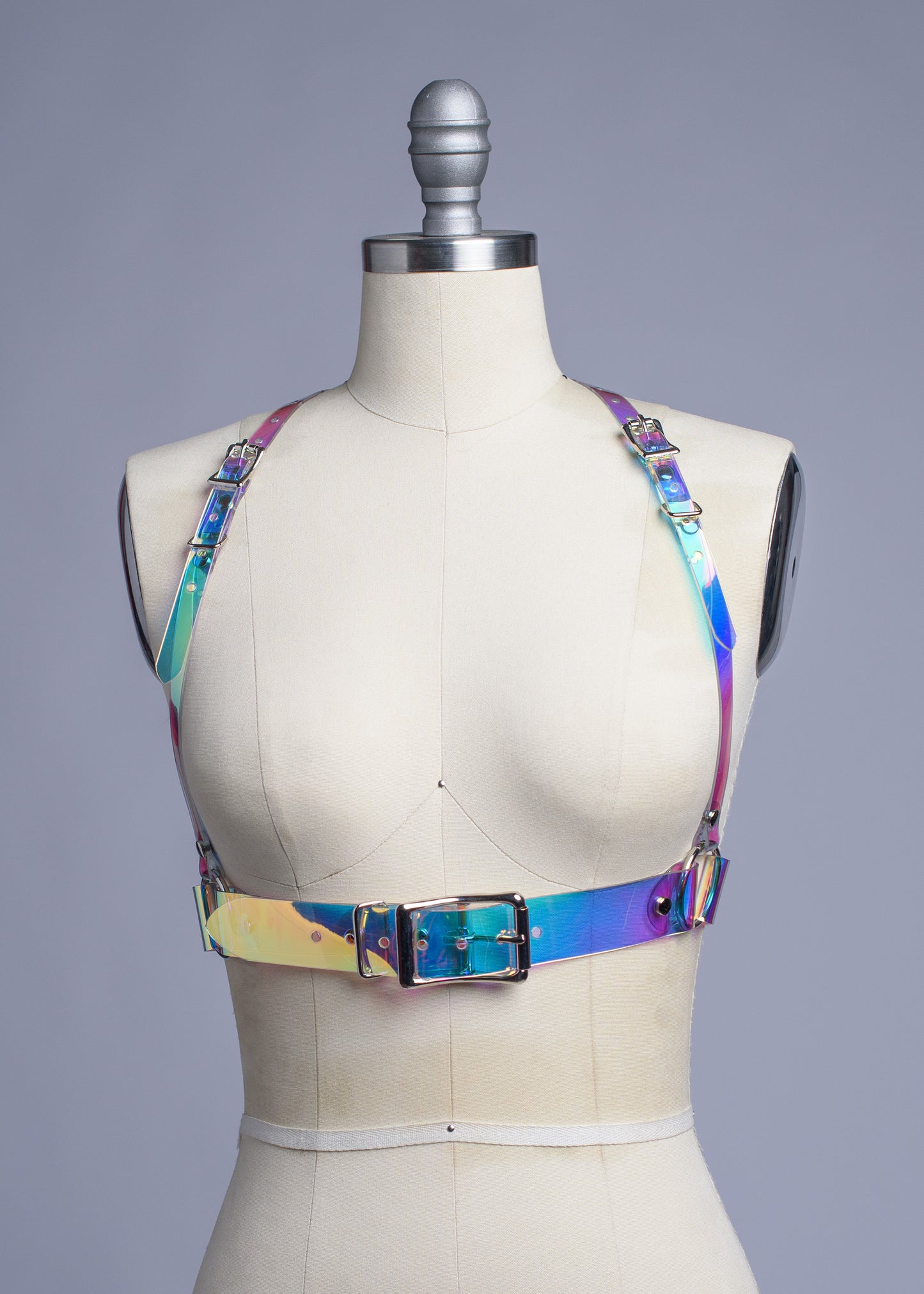 Holographic Underbust Harness