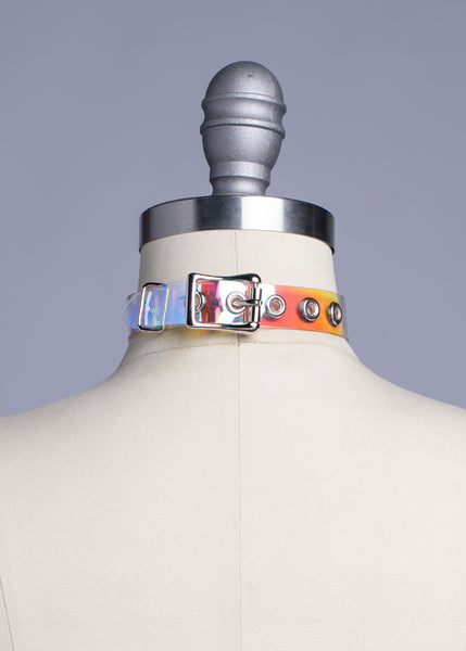 Holographic Oh My Choker Collar