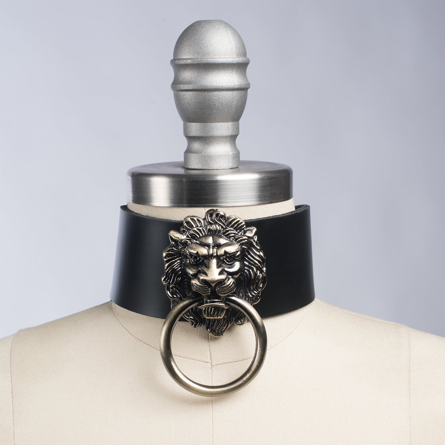 XL Leo Lion Choker Collar - Ready to Ship