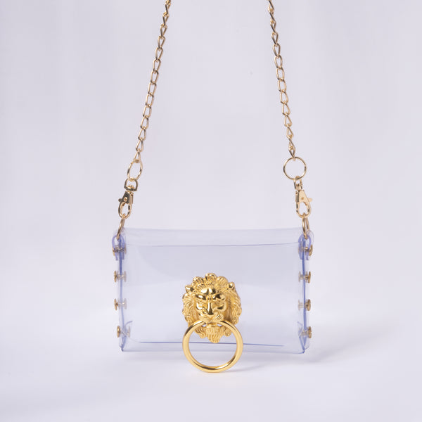 Mini Gold Leo Lion Bag