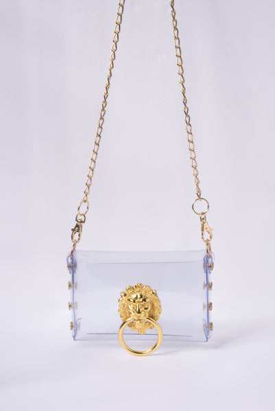 Mini Gold Leo Lion Bag