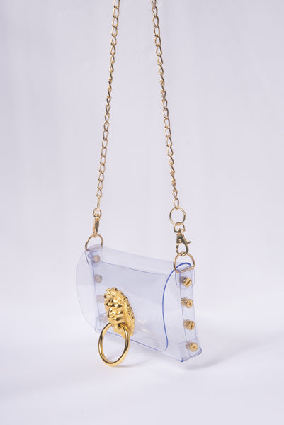 Mini Gold Leo Lion Bag