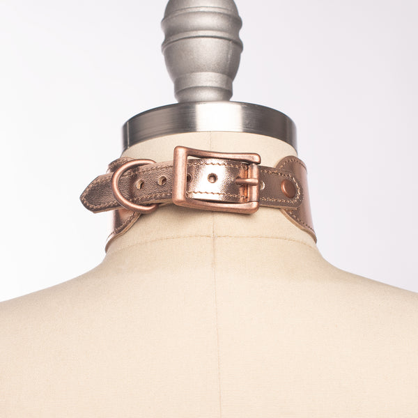 Metallic Leo Lion Choker Collar