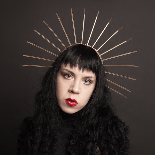 Monica Halo Crown Headpiece