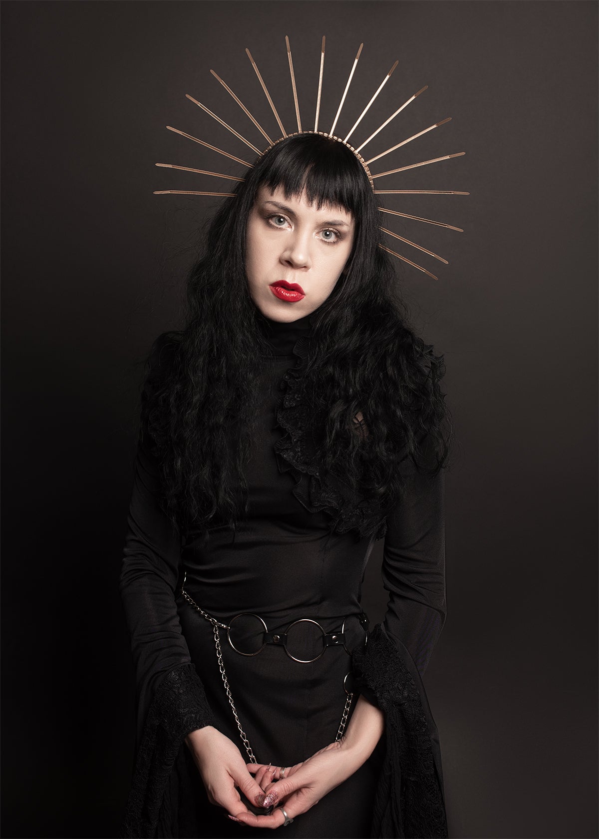 Monica Halo Crown Headpiece