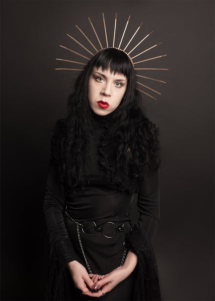Monica Halo Crown Headpiece