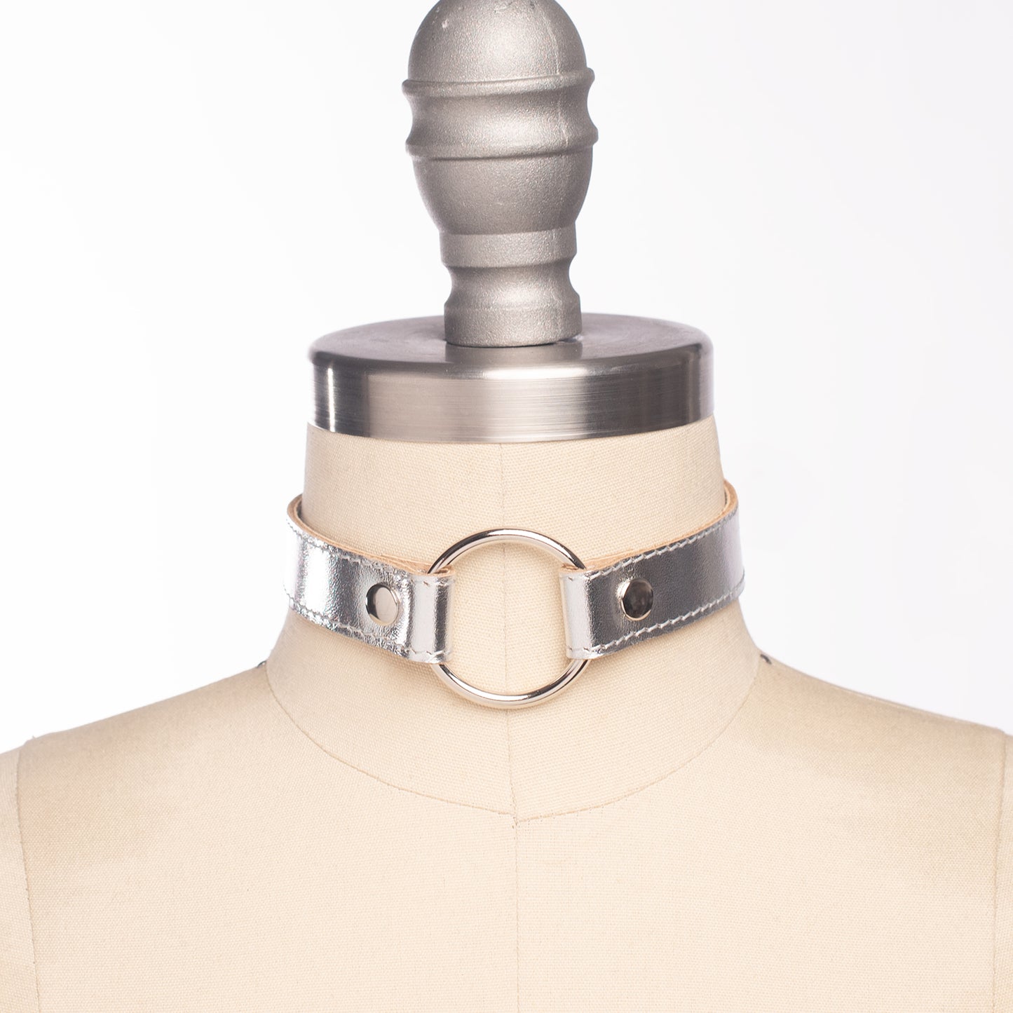 Metallic Oh Choker Collar - Ready to Ship