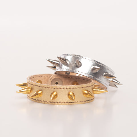 Gold spike deals cuff bracelet