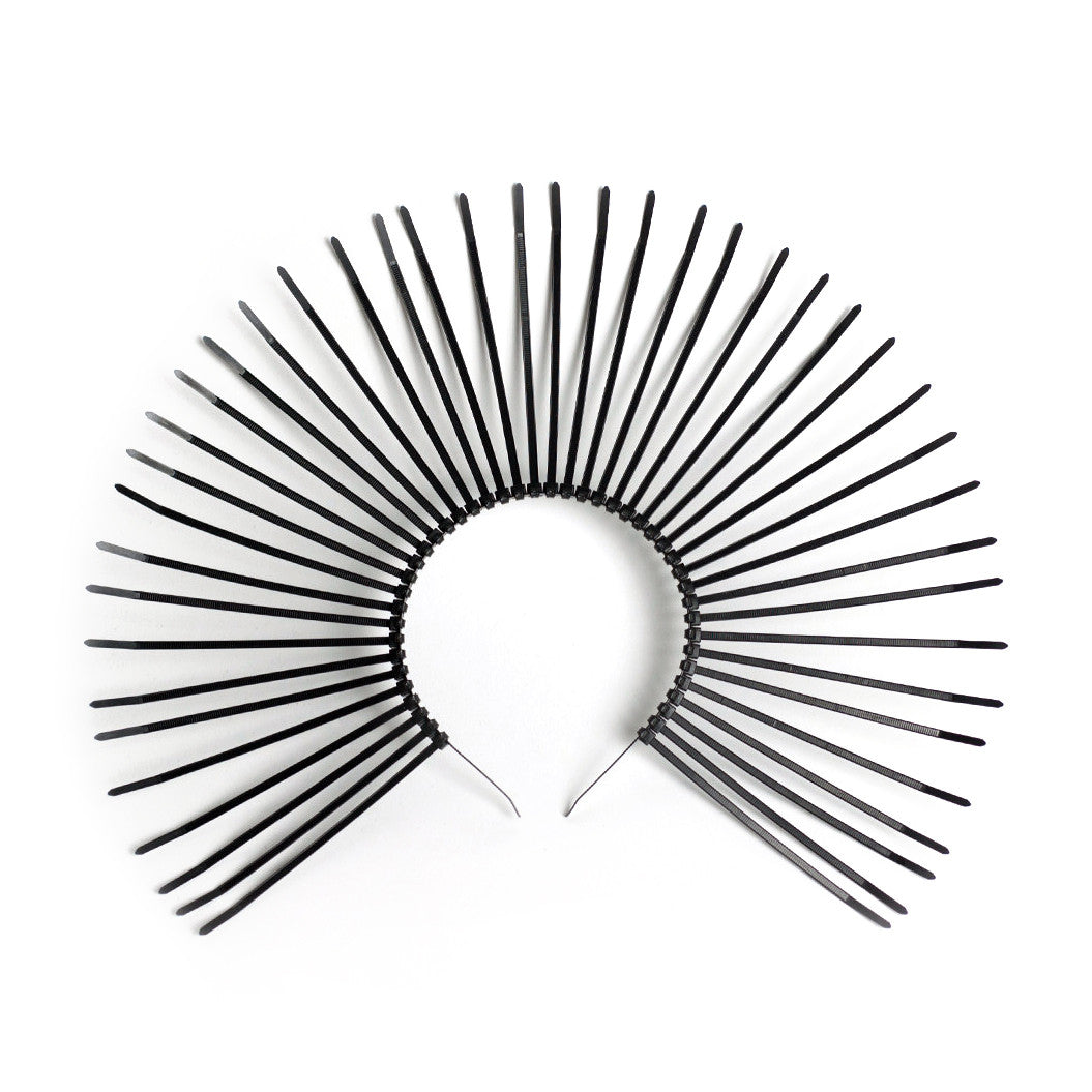 Metropolis Halo Crown Spiked Sunburst Headband
