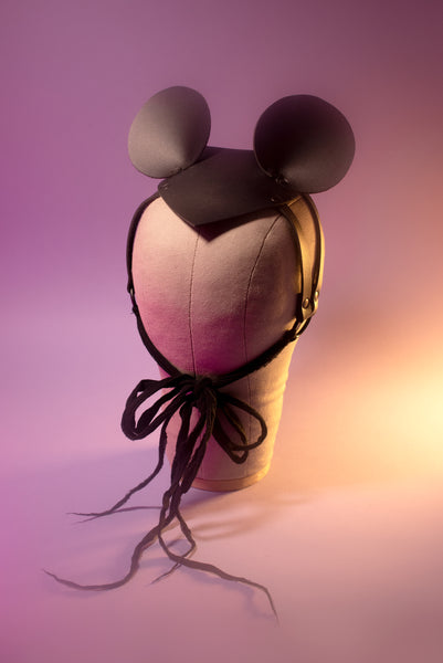 Mouse Ears Harness Fascinator