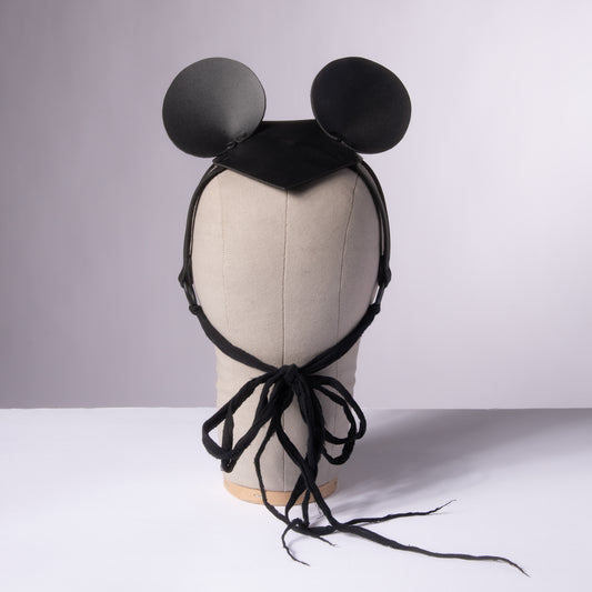 Mouse Ears Harness Fascinator