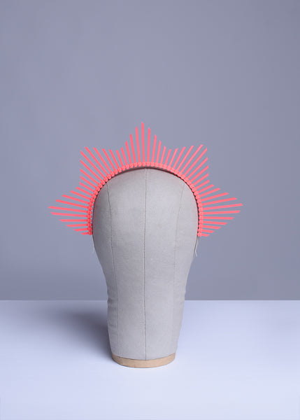 Neon Star Shaped Halo Crown Headpiece