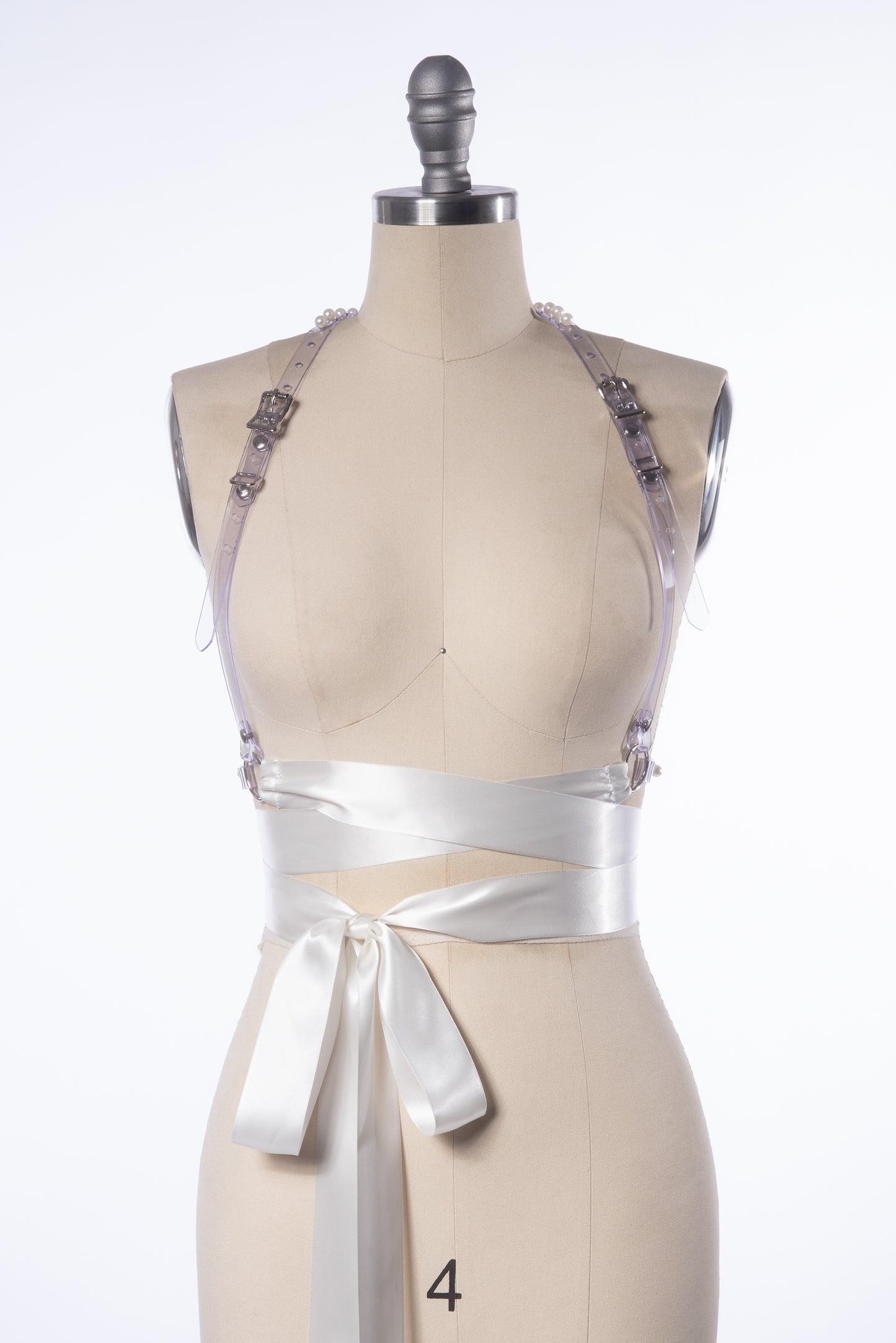 Rita Pearl Ribbon Harness