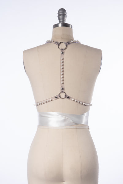 Rita Pearl Ribbon Harness