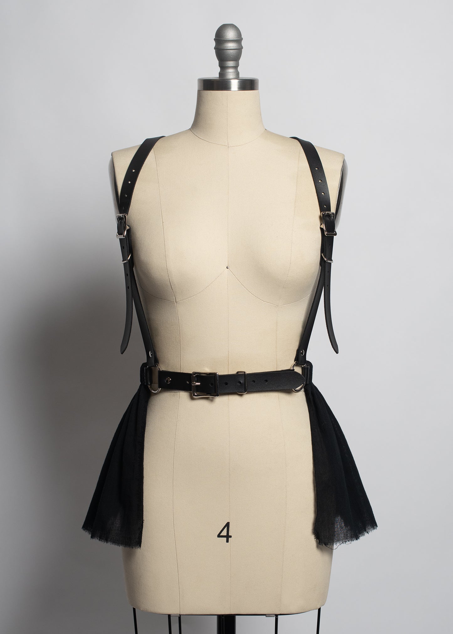 Peplum Harness Skirt
