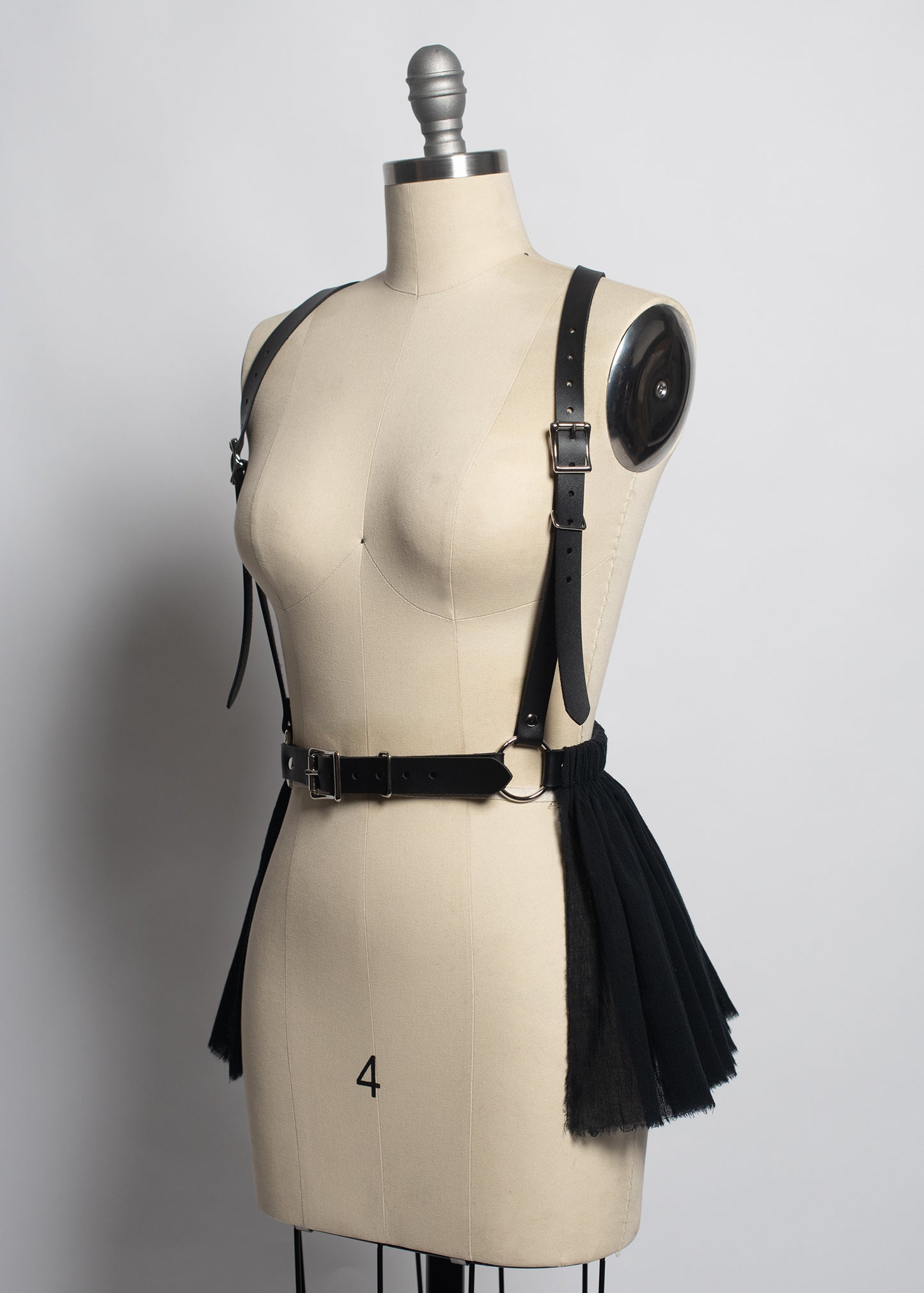 Peplum Harness Skirt