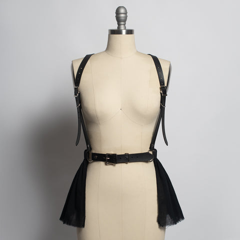 Peplum Harness Skirt