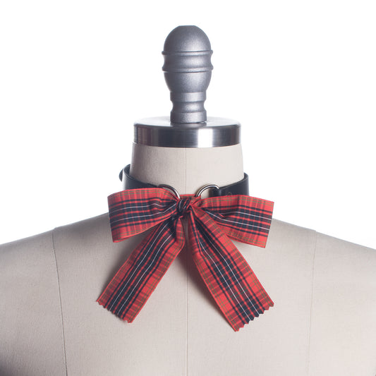 Lucy Bow Choker Collar